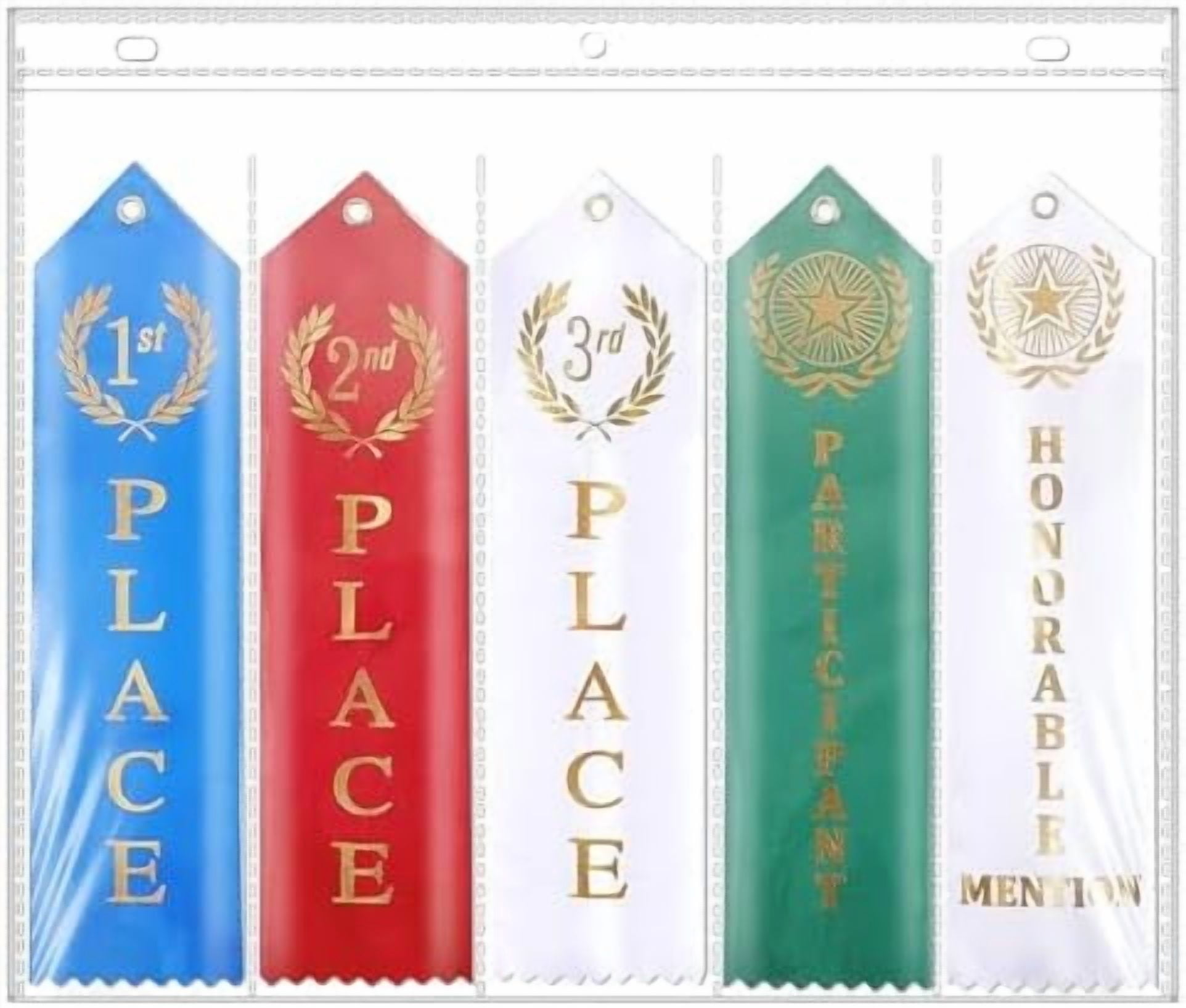 Award Ribbon Organizer Sleeves, Award Ribbon Holder, Swim Ribbon Holder ...