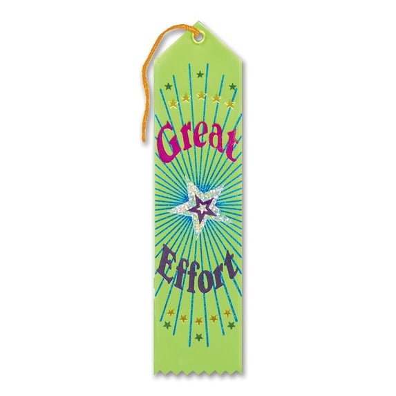 great effort award ribbon