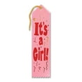 thumbnail image 1 of Beistle 2" x 8" It's A Girl Award Ribbon Pink 9/Pack AR132, 1 of 1
