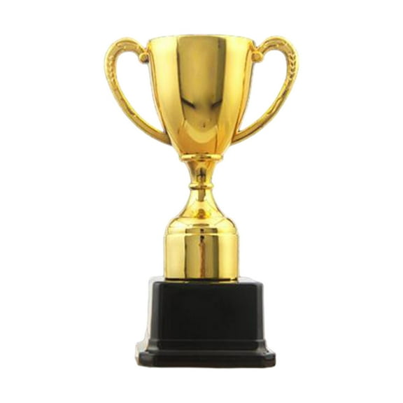Award Trophy Gold Trophy Stable Decorations Adults Teamwork Award Trophy, Event Prop Trophy Cup for Party Award Ceremony 19cm