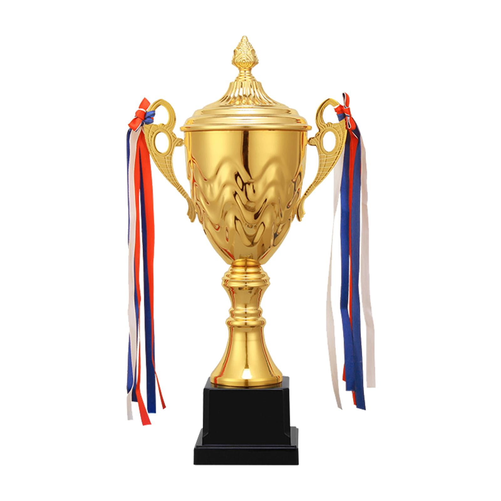 Award Trophy Metal Decorations First Place Trophies for Event Competition Height 46cm