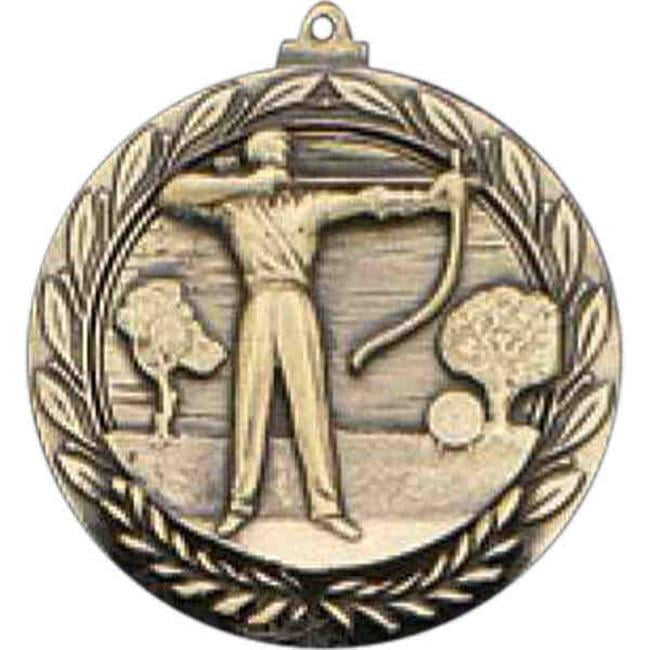 Awards Etc. AARCM ARCHERY MALE MEDALLION with RIBBON - Pack of 100