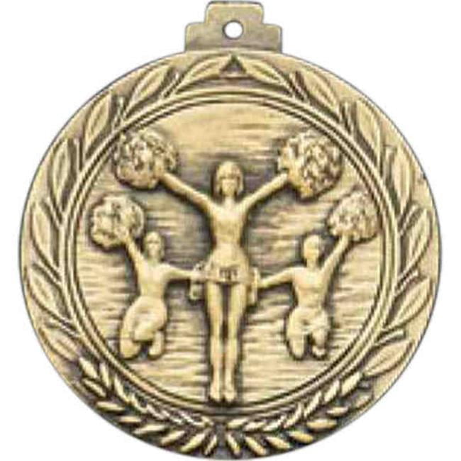 Awards Etc. ACHEPP CHEER POM POM MEDALLION with RIBBON - Pack of 100