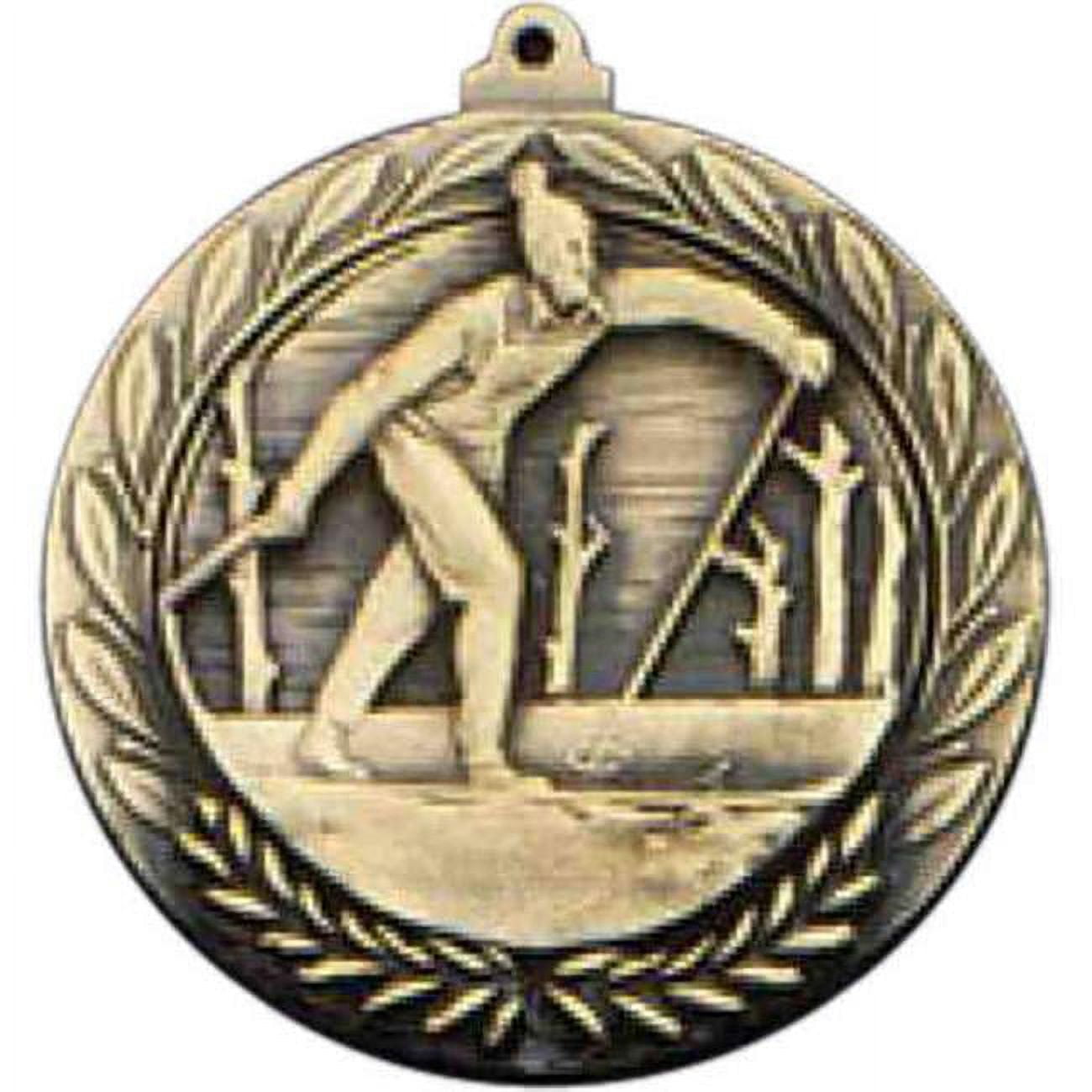 Awards Etc. ASKIXC SKI CROSS COUNTRY MEDALLION with RIBBON - Pack of 100
