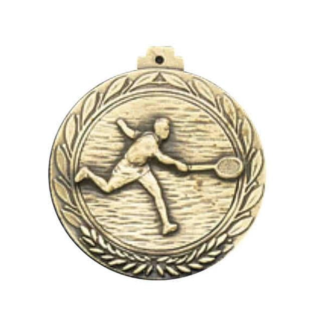 Awards Etc. ATENM TENNIS MALE MEDALLION with RIBBON - Pack of 100