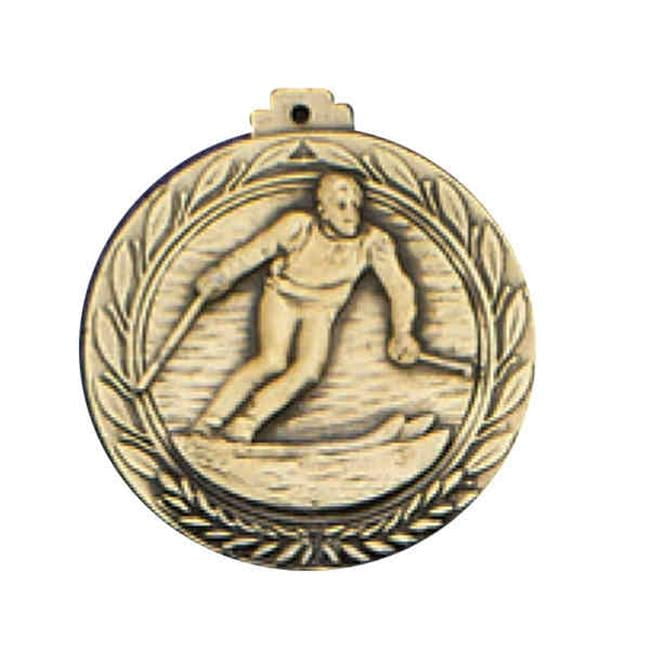 Awards Etc.  SKI MALE MEDALLION with RIBBON - Pack of 100