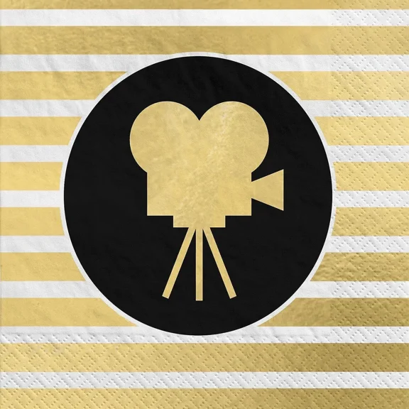 Awards Night Hollywood Movie Prom Theme Party Bulk Paper Luncheon Napkins