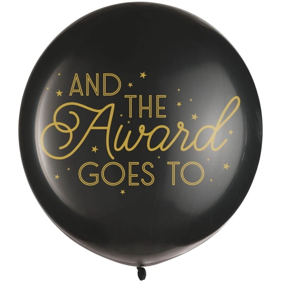 Awards Night Hollywood Movie Prom Theme Party Decoration 24" Latex Balloon