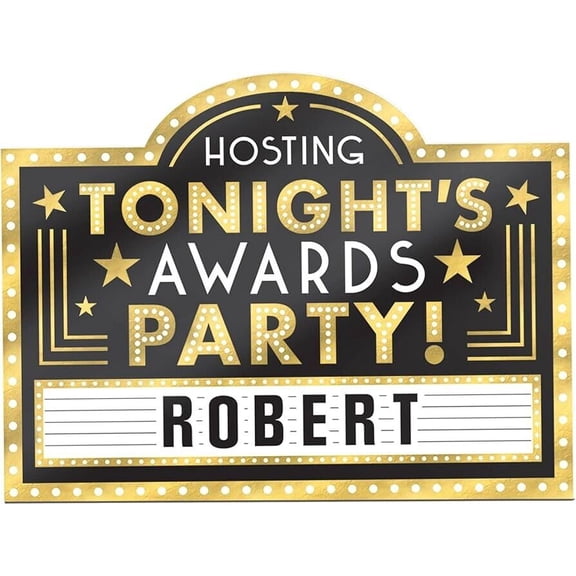 Awards Night Message Board w/ Letter Stickers