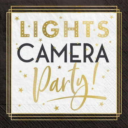 Awards Night Paper Beverage Napkins 40 Per Pack