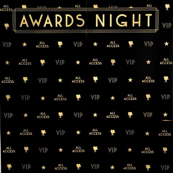 Awards Night VIP Scene Setter Backdrop