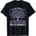 thumbnail image 1 of Awareness Dementia Remember For Those Who Cannot Alzheimer's T-Shirt, 1 of 4