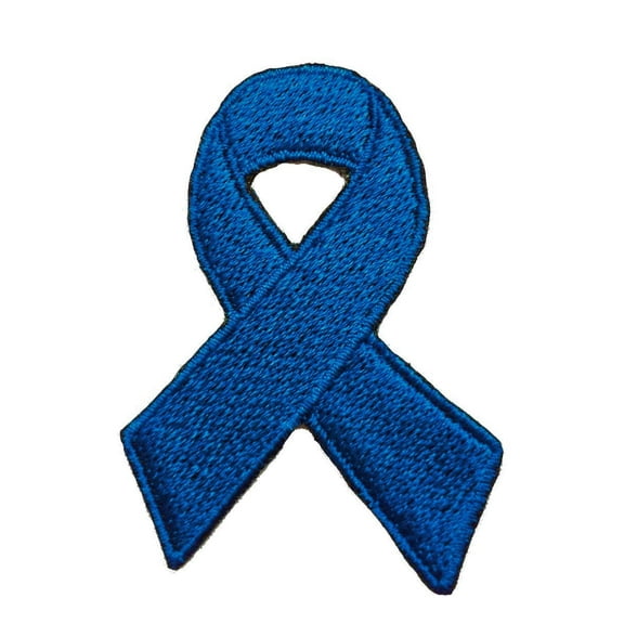 Awareness Ribbon Arthritis/Colon/Prostate Cancer Awareness Victim Rights/Free Speech/Domestic Violence Embroidered Sew/Iron On Patch 2.5" x 1.8"