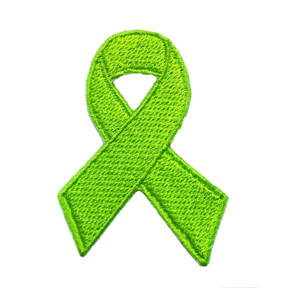 Awareness Ribbon Childhood Depression / Missing Children Embroidered Sew/Iron On Patch 2.5" x 1.8"