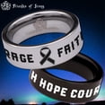 thumbnail image 1 of Awareness Tungsten Carbide Ring, 1 of 7