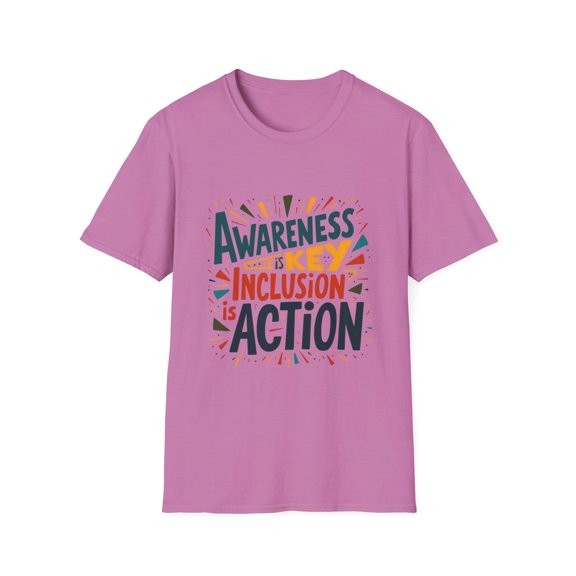 Awareness is Key Inclusion is Action T-Shirt