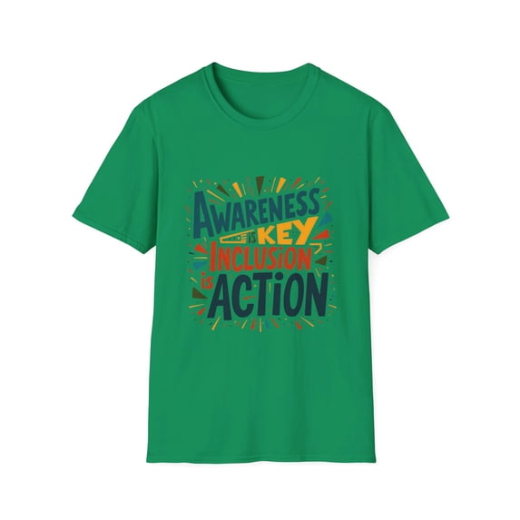 Awareness is Key Inclusion is Action T-Shirt