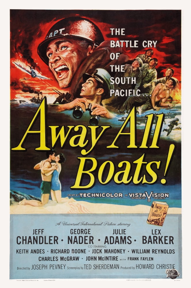 Away All Boats U Canvas Art - (11 x 17)
