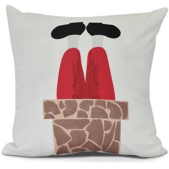 Away He Goes Geometric Print Pillow