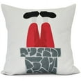 thumbnail image 1 of Away He Goes Geometric Print Pillow, 1 of 2