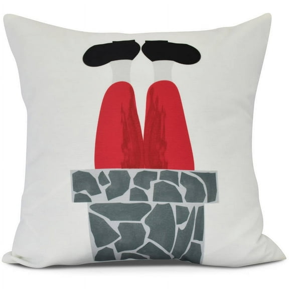 Away He Goes Geometric Print Pillow