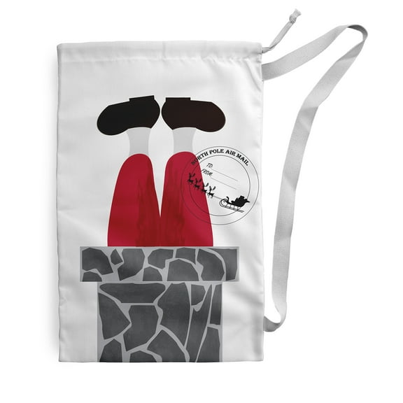 Away He Goes Santa Sack