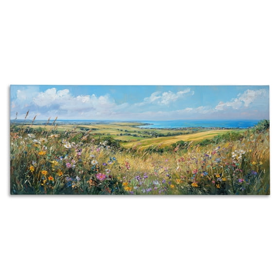 Stupell Industries Away in a Valley Landscape Canvas Wall Art, design by Petal Prints Design