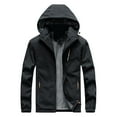 thumbnail image 1 of Awdenio Athletic Men's Sweatshirt, Men's, Dirt-proof, Wind-proof, Tear-resistant Zipper Casual Warm Jacket, 1 of 8