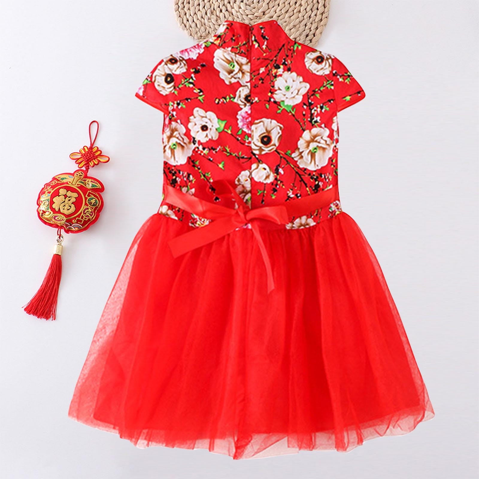 Awdenio Baby Girls' Playwear Dresses, Little Girl Casual Cheongsam