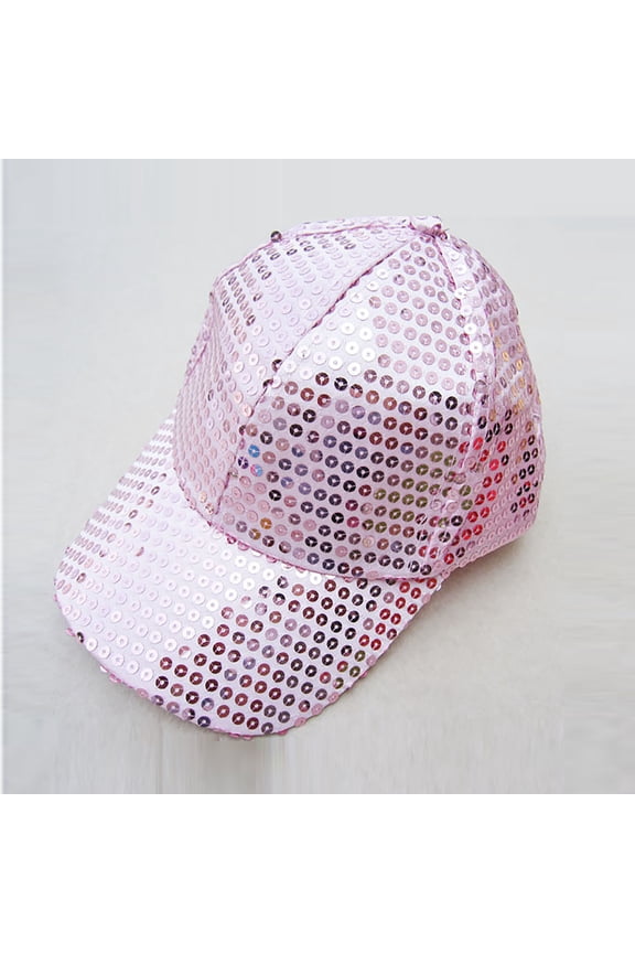 Awdenio Baseball Cap New Fashion Unisex Pure Color Sequined Hats Baseball Caps