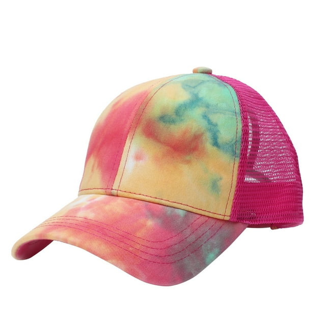 Awdenio Baseball Cap Outdoor Unisex Baseball Mesh Cap Open Multicolor Color Sun Hat Cap