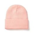 thumbnail image 1 of Awdenio Beanies Hats Satin Lined Beanie Hats For Men Women Winter Warm Knitted Cuffed Silk Lined Slouchy Skull Cap, 1 of 3