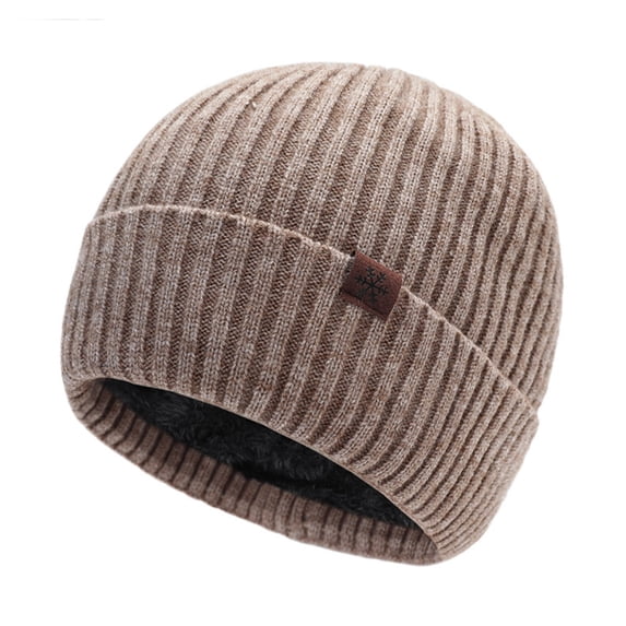 Awdenio Beanies Hats Winter Fashion Men's And Women's Unisex Outdoor Knitted Warm Protection Cap