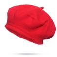 thumbnail image 1 of Awdenio Beret Hats Women's And Winter Fashion Solid Color Berets Painter Hat Warm Hat, 1 of 2