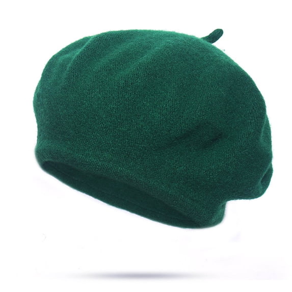 Awdenio Beret Hats Women's And Winter Fashion Solid Color Berets Painter Hat Warm Hat