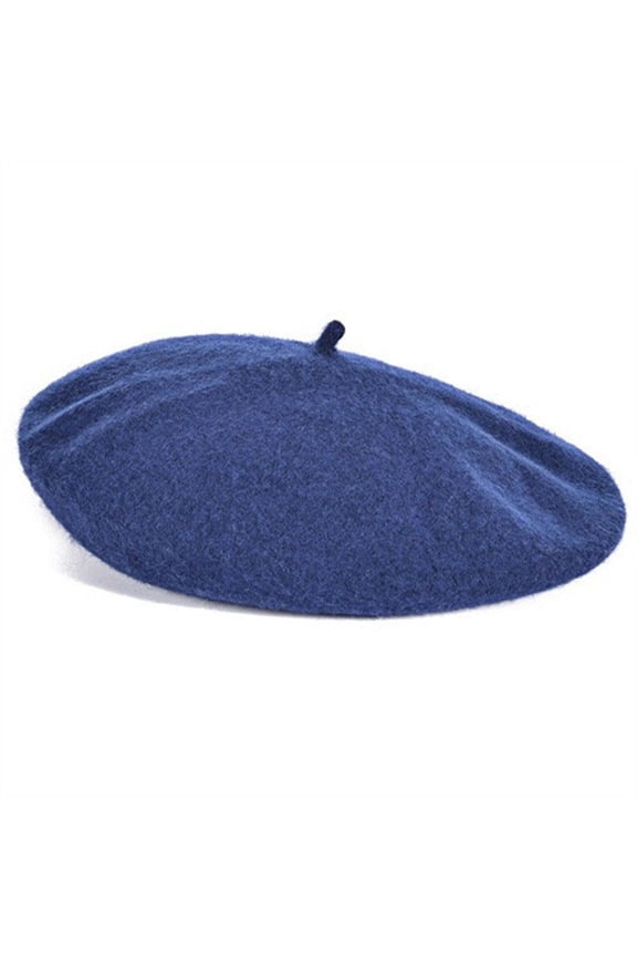 Awdenio Beret Hats Women's And Winter Fashion Solid Color Berets Painter Hat Warm Hat