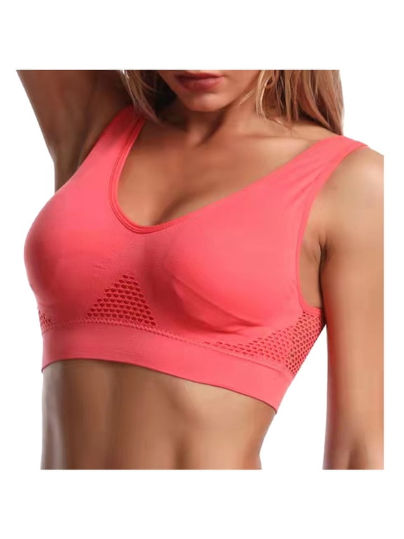 Bras for Women , 3-Pack Women Sports Bra Without Wire Free Support Yoga Running Underwears