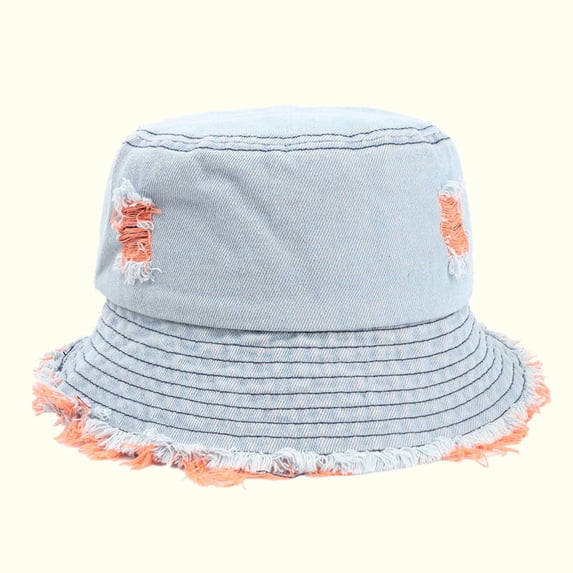 Awdenio Bucket Hats Summer Sun Protection Fashion Retro Outdoor Sun-hat Fisherman Bucket Hat Cap