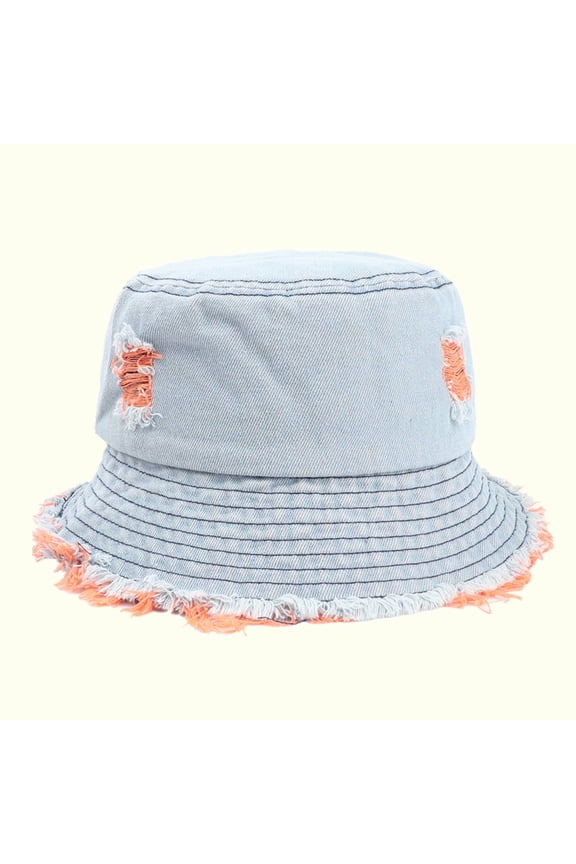 Awdenio Bucket Hats Summer Sun Protection Fashion Retro Outdoor Sun-hat Fisherman Bucket Hat Cap
