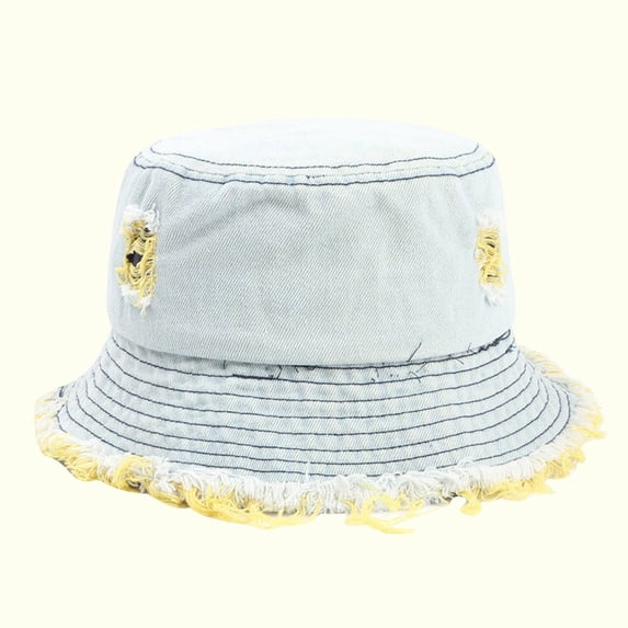 Awdenio Bucket Hats Summer Sun Protection Fashion Retro Outdoor Sun-hat Fisherman Bucket Hat Cap