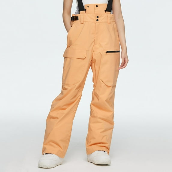 Awdenio Cargo Pants for Men Baggy Ski Pants Snowboard Overall Insulated Waterproof Windproof Warm Winter