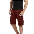 thumbnail image 1 of Awdenio Cargo Shorts for Men Casual Expandable Waist Lightweight Water Resistant Quick Dry Fishing Hiking Shorts, 1 of 8