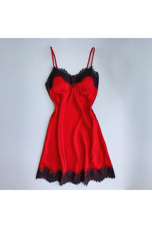 Pajamas for Women Plus Size Fire , Women Cute Lace Nightwear Underwear Robe Sleepwear Dress