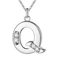 thumbnail image 1 of Awdenio Clearance Sales 26 Letters Necklace Diamond Fashion Accessories Gifts for Lover's Girlfriend, 1 of 1