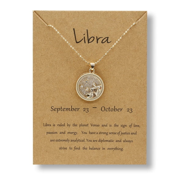 Awdenio Coin Chain Golden Day and Night Twelve Necklace Couple Necklace