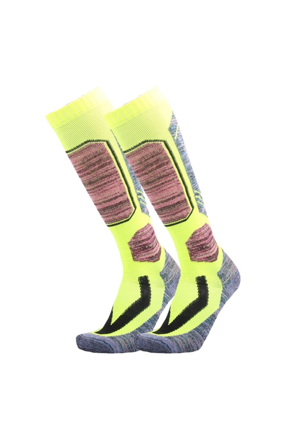 Cotton Ski Socks, Cold Weather Socks for Snowboarding, Snow, Winter, Thermal Knee-high Warm Socks, Hunting