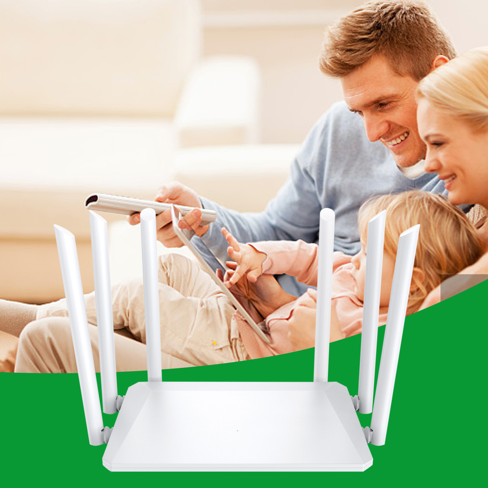 Awdenio Deals WiFi Extender,6 Antenna 300M Wireless WiFi Extenders Booster For Home,WiFi Router