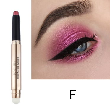 Awdenio Double Eye-Shadow Stick Makeup Cosmetics Eye Brightener Stick, Waterproof Rotatable Cream Eye Shadow Pencil Crayon, Glitter Shimmer Eyeshadow Stick On