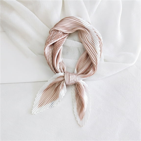 Awdenio Fashion Scarves Lightweight Women's Cotton and Linen Small Scarf Silk Scarf Literature And Fashion Temperament Flowers and Petals Neckerchief Hair Band Decorative