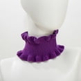 thumbnail image 1 of Awdenio Fashion Scarves Lightweight Women's Knitted Bib Covering Neck Cover False High Collar Loop Scarf, 1 of 3